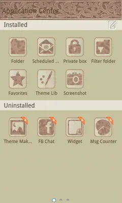 GOSMS Elegant android App screenshot 0