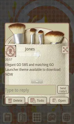 GOSMS Elegant android App screenshot 3